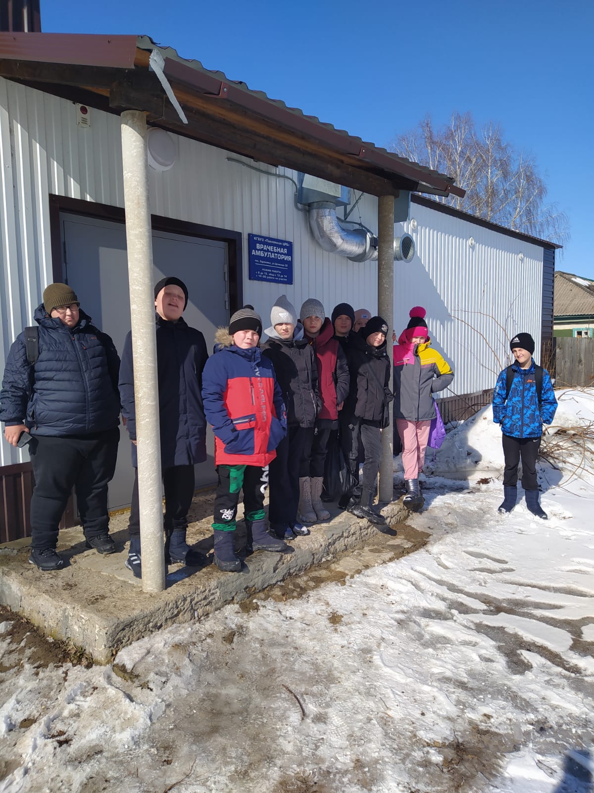 Экскурсия по поселку.