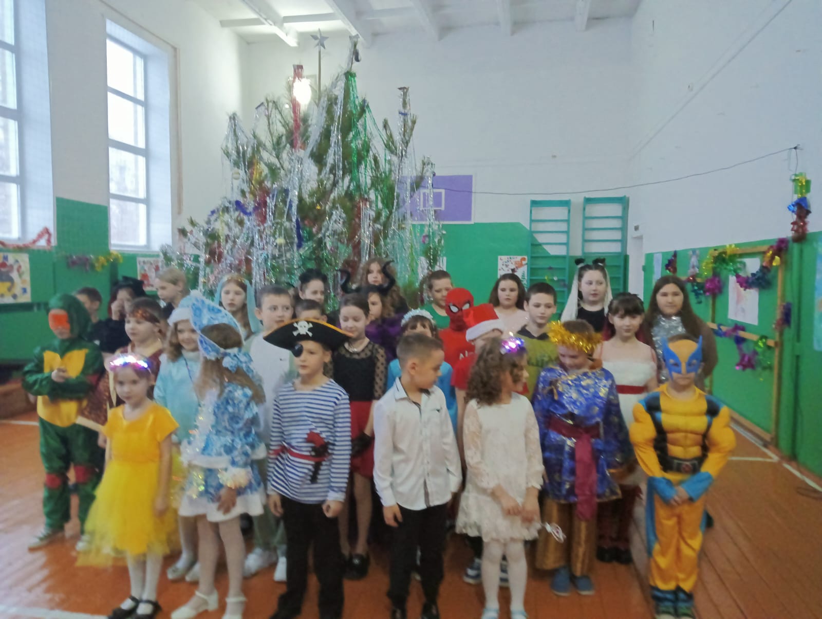 Школьные новогодние мероприятия.